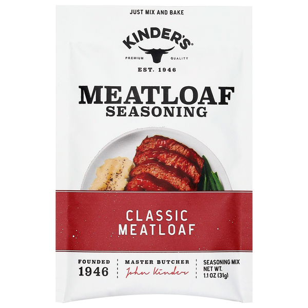 Kinder's Classic Meatloaf Seasoning Packet