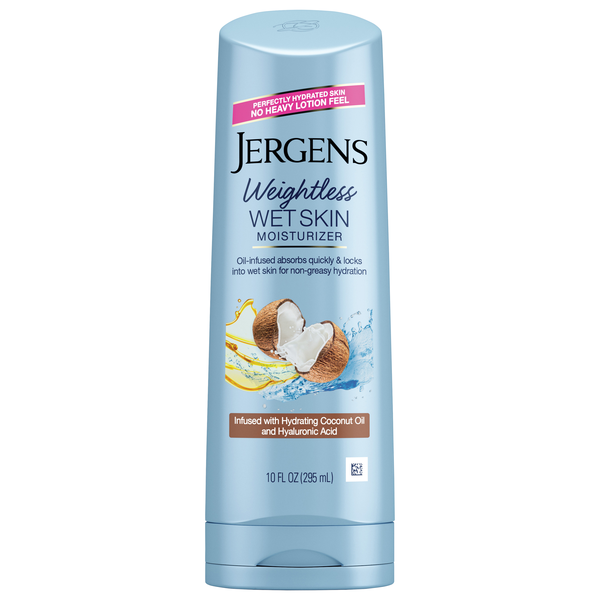 Jergens Wet Skin Moisturizer with Refreshing Coconut Oil