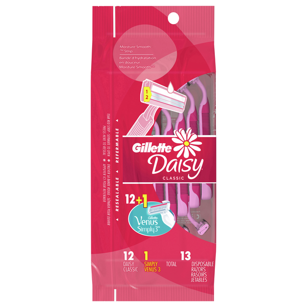Gillette Daisy Razors Classic Disposable