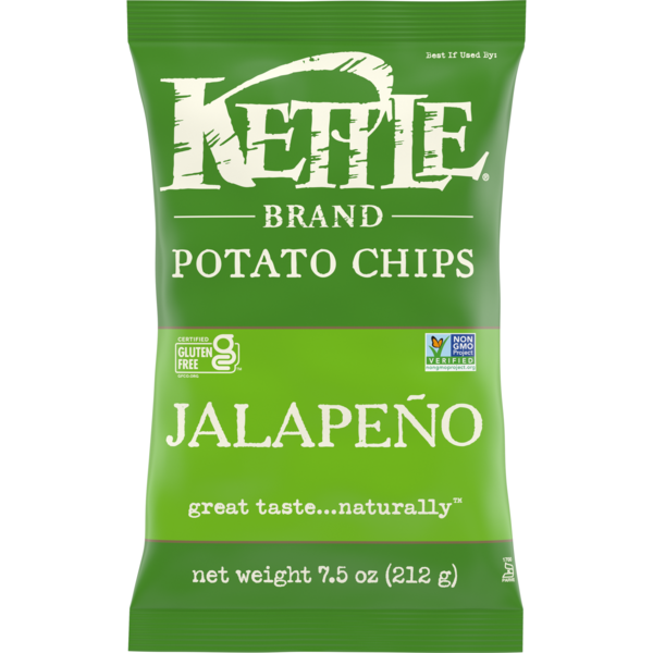 Kettle Brand Gluten Free Jalapeno Potato Chips