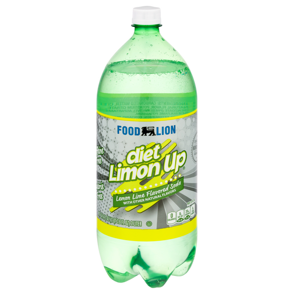 Food Lion Diet Limon Up Soda Caffeine Free
