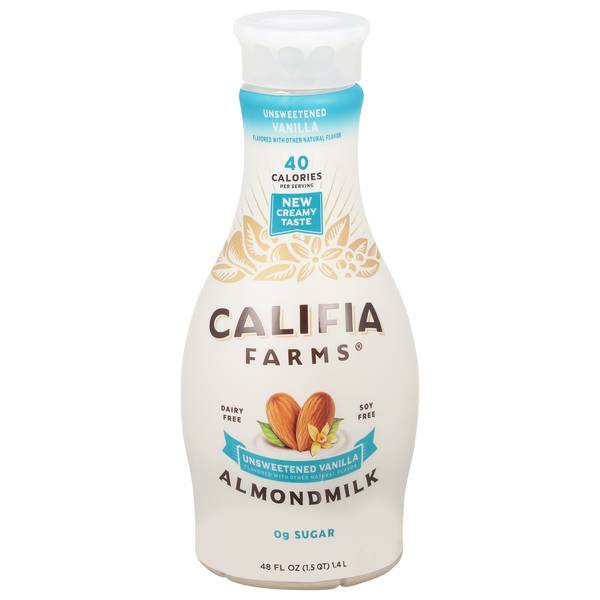 Califia Farms Unsweetened Vanilla Almondmilk