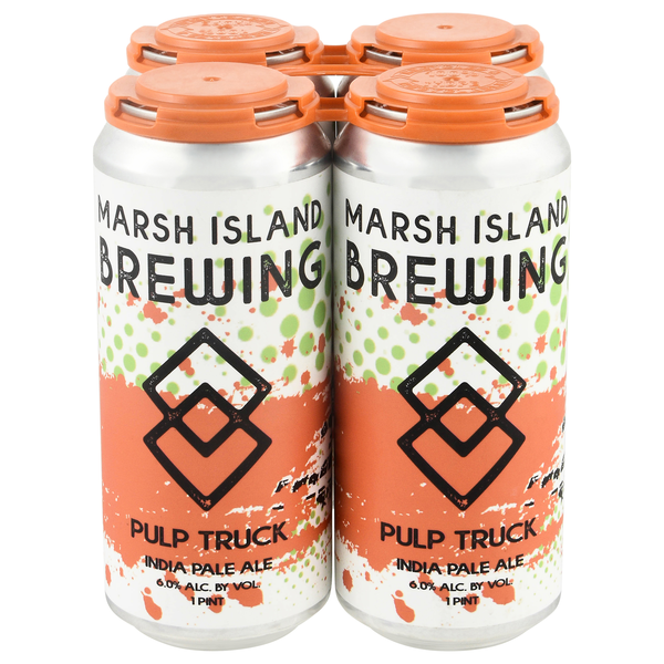 Marsh Island Brewing Pulp Truck India Pale Ale Beer - 4 pk