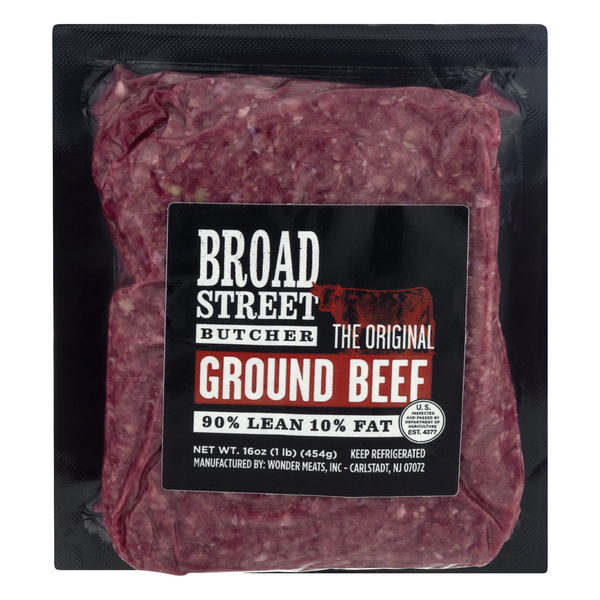 Save On Broad Street Butcher Ground Beef 90 Lean 10 Fat Order Online Delivery Giant
