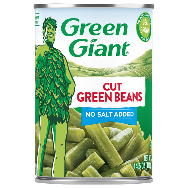 Green Giant No Salt Added Cut Green Beans