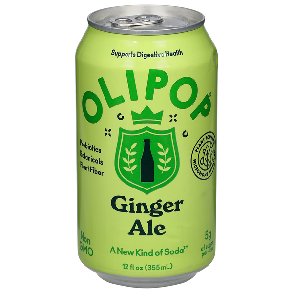 Olipop Ginger Ale Sparkling Tonic