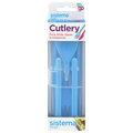 Sistema To Go Cutlery Fork Knife Spoon & Chopsticks