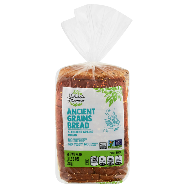 Nature's Promise Vegan Ancient Grains Sliced Bread