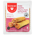 SUMM! Fully Cooked Pork Lumpia Filipino-Style Spring Rolls - 6 ct