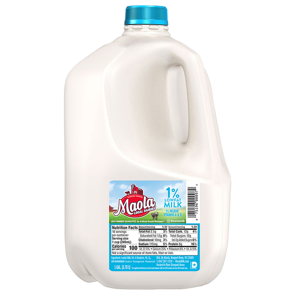 Maola 1% Low Fat Milk