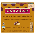 LARABAR Gluten Free Peanut Butter Chocolate Chip Fruit & Nut Bars - 6 ct