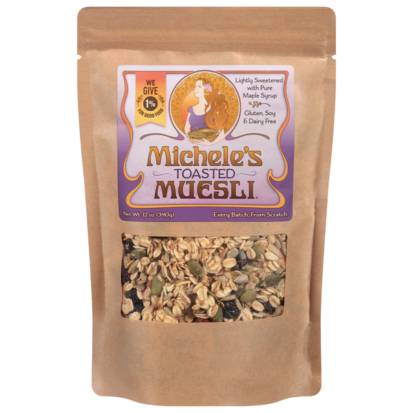 Michele's Gluten & Dairy Free Lightly Sweetened Toasted Muesli