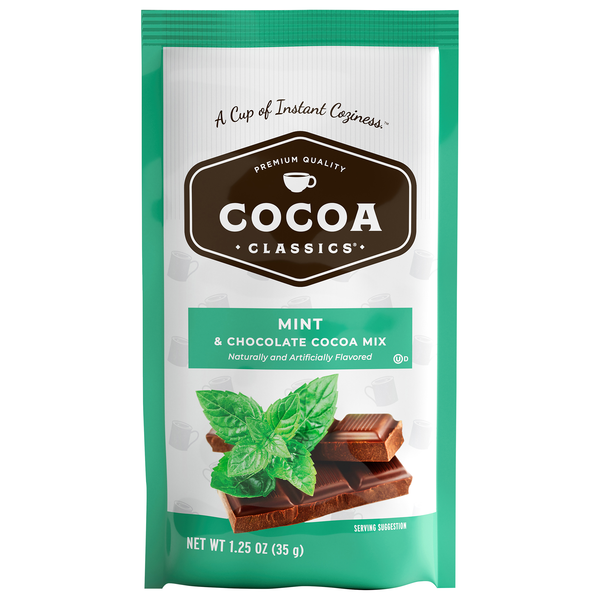 Cocoa Classics Mint & Chocolate Hot Cocoa Mix Packet