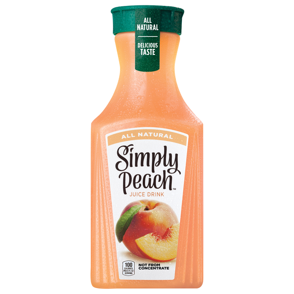Simply All Natural Peach Juice Drink