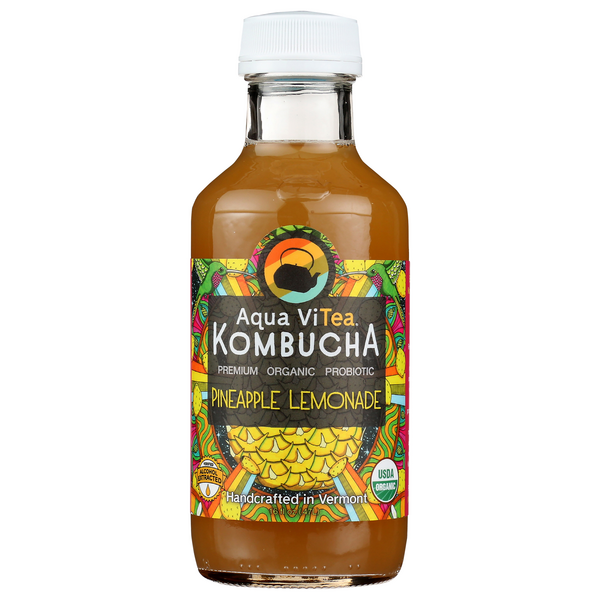 Aqua ViTea Kombucha Pineapple Lemonade