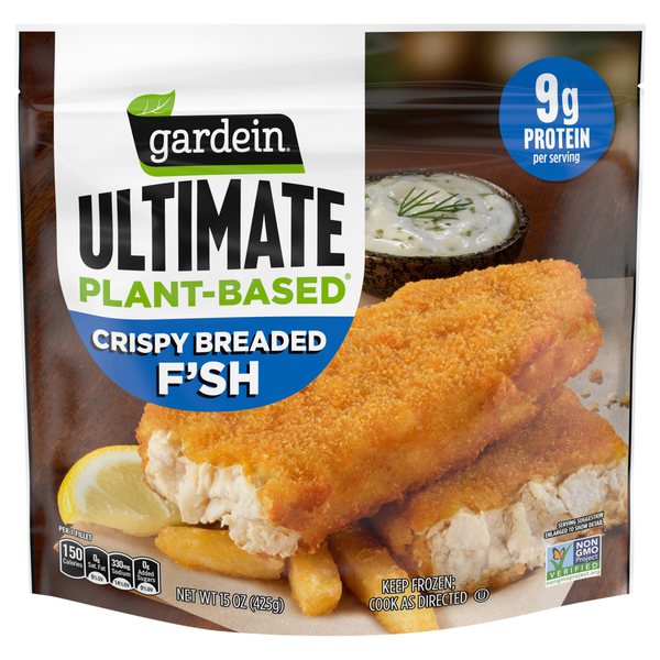 Gardein Ultimate Plant-Based Crispy Breaded F'sh Frozen