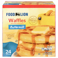 Food Lion Buttermilk Waffles - 24 ct