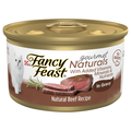 Fancy Feast Gourmet Naturals in Gravy Beef Recipe Adult Wet Cat Food