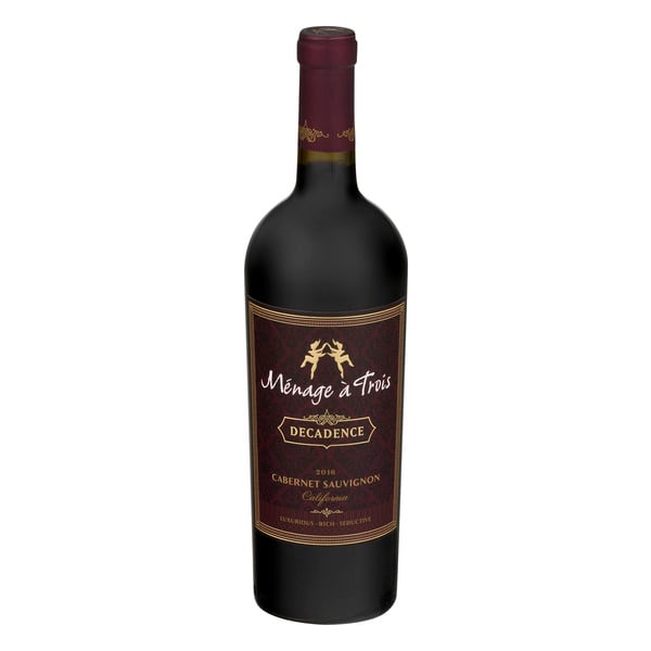 Menage a Trois California Cabernet Sauvignon Wine