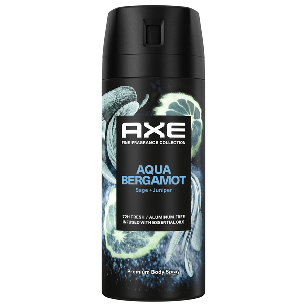 AXE Aqua Bergamot Sage + Juniper Premium Body Spray