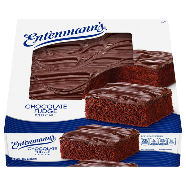 Entenmann's Chocolate Fudge Iced Cake