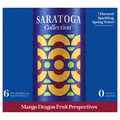 Saratoga Collection Mango Dragon Fruit Perspective Sparkling Water - 6 pk