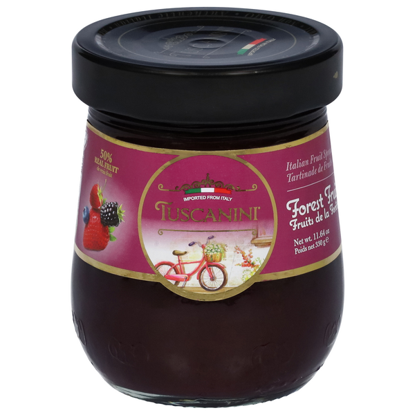 Tuscanini Imported Forest Fruit Italian Fruit Spread