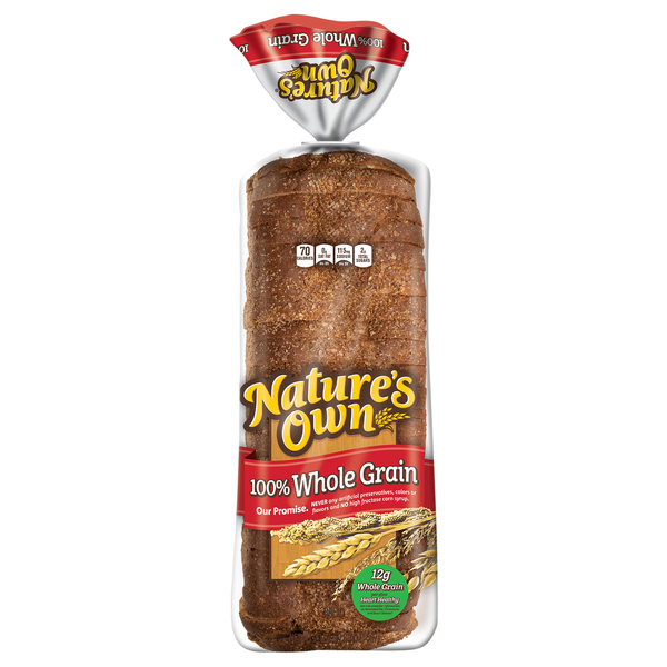 Nature's Own 100% Whole Grain Sliced Bread