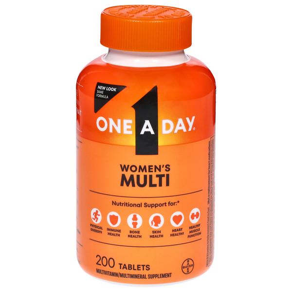 One A Day Women's Complete Multivitamin Supplement Tablets
