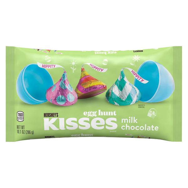 Save on Hershey's KISSES Milk Chocolate Candy Egg Hunt Easter Order