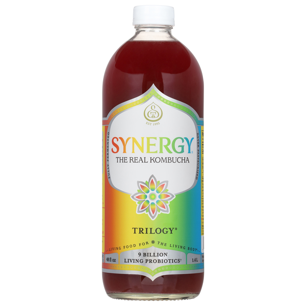 GT's Synergy Raw Kombucha Trilogy