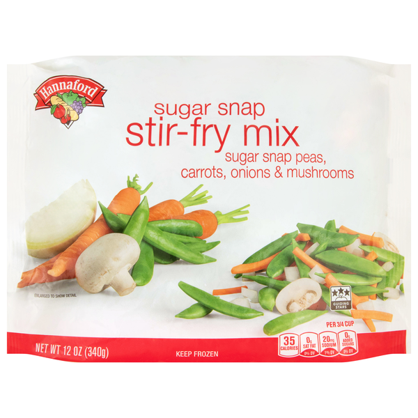 Hannaford Sugar Snap Stir-Fry Mix Frozen