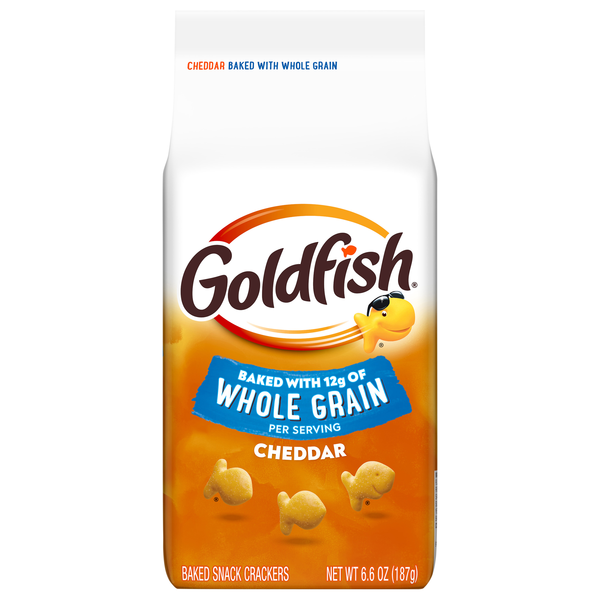 Pepperidge Farm Goldfish Whole Grain Cheddar Cheese Crackers