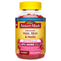 Nature Made Strawberry Flavor Advanced Hair Skin & Nails Gummies