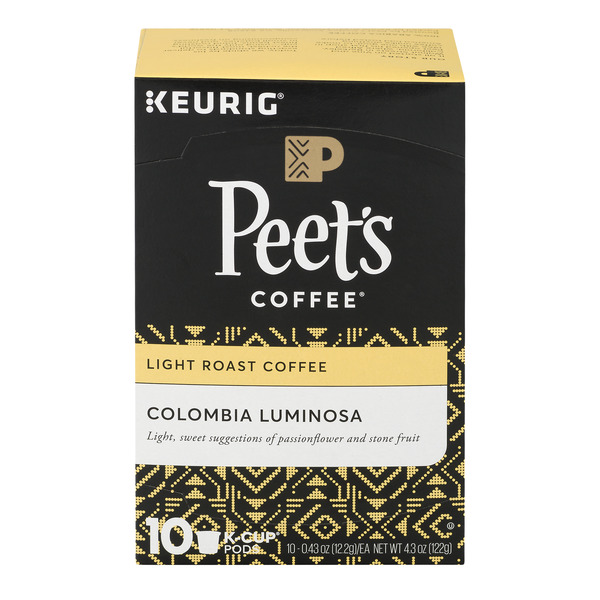 peet's coffee k cups light roast