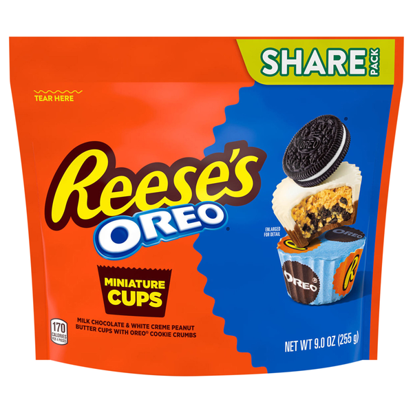 Reese's OREO Miniature Peanut Butter Cups Candy