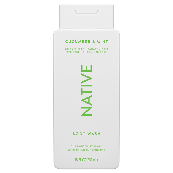 Native Cucumber & Mint Body Wash