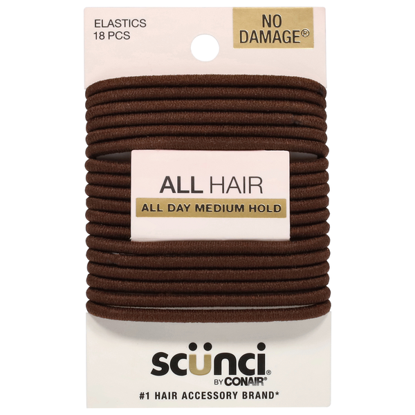 Scunci No Damage Medium Hold Elastics