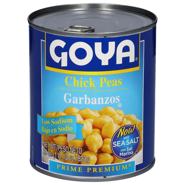 Goya Beans Low Sodium Garbanzos Chickpeas