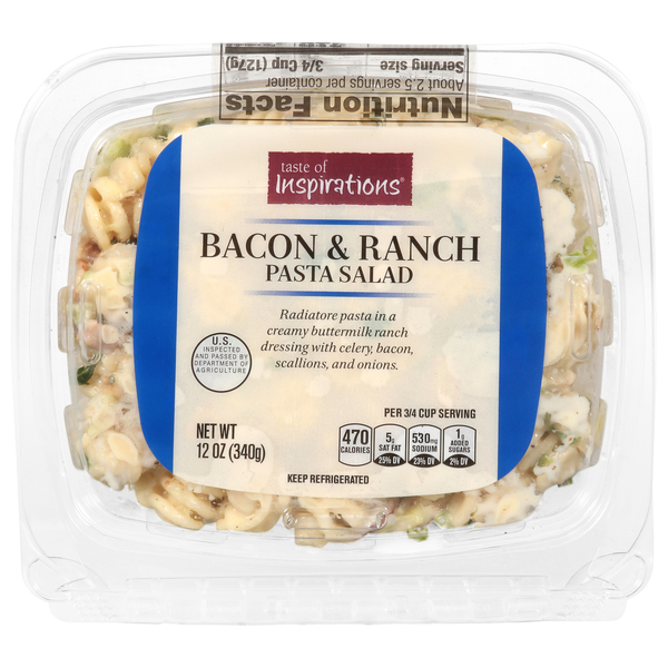 Taste of Inspirations Deli Bacon & Ranch Pasta Salad