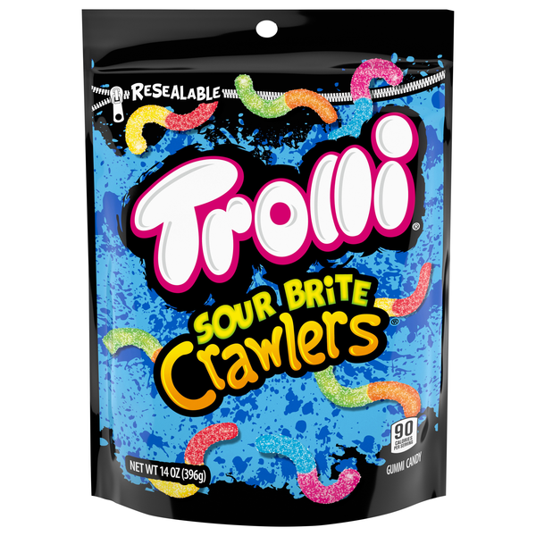 Trolli Sour Bite Crawlers Gummi Candy