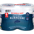 Bumble Bee Wild Caught Solid White Albacore Tuna in Water - 8 ct