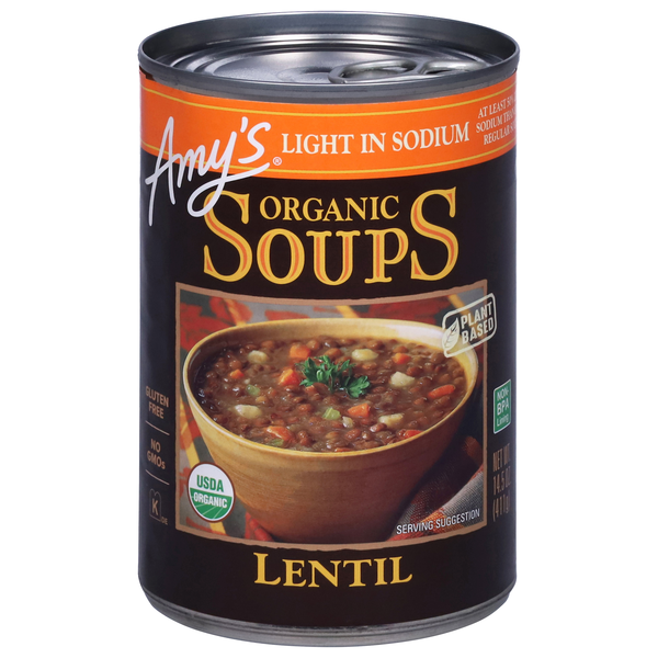 Amy's Organic Light in Sodium Lentil Soup