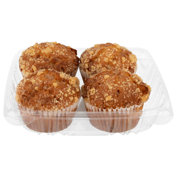 Our Brand Bakery Cinnamon Streusel Muffins - 4 ct