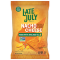Late July Organic Gluten Free Avocado Oil Nacho Cheese Tortilla Chips