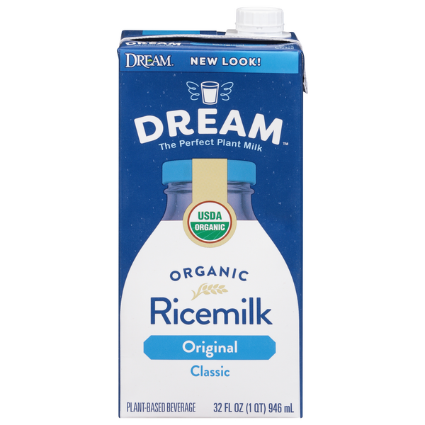 DREAM Organic Original Classic Ricemilk Beverage Non-Refrigerated