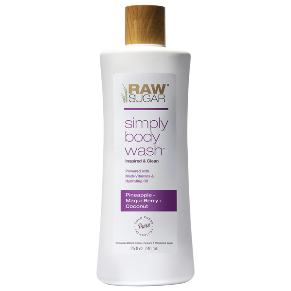 Raw Sugar Pineapple + Maqui Berry + Coconut Simply Body Wash