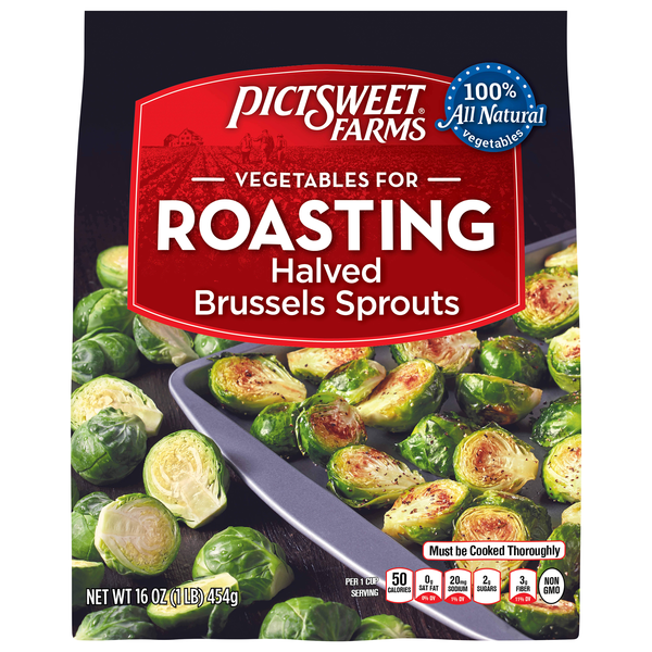 Pictsweet Farms Halved Brussels Sprouts for Roasting Frozen