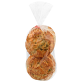 Hannaford Bakery Jalapeno & Cheese Focaccia Rolls - 4 ct