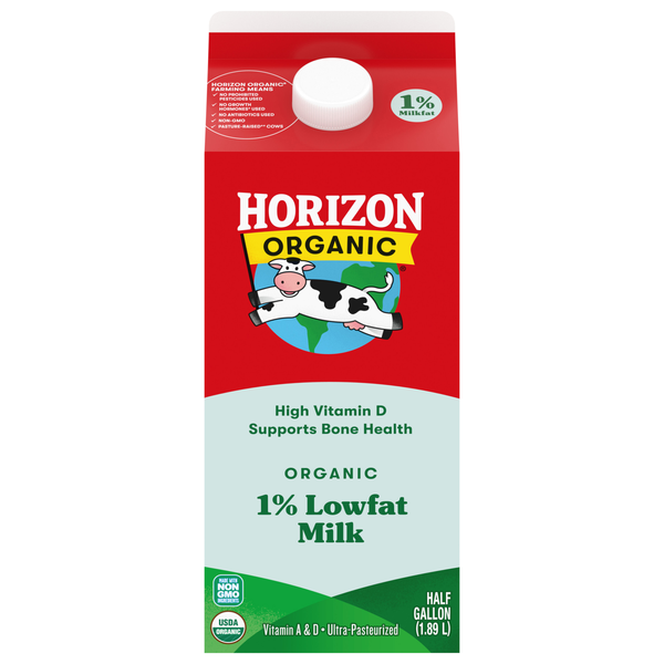 Horizon Organic 1% Low Fat Milk